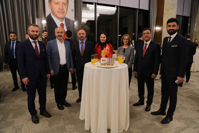 RİZE'DE 100. YIL CUMHURİYET RESEPSİYONU