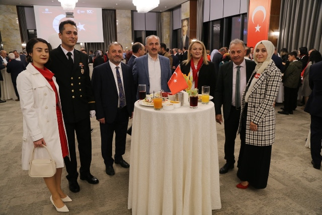 RİZE'DE 100. YIL CUMHURİYET RESEPSİYONU