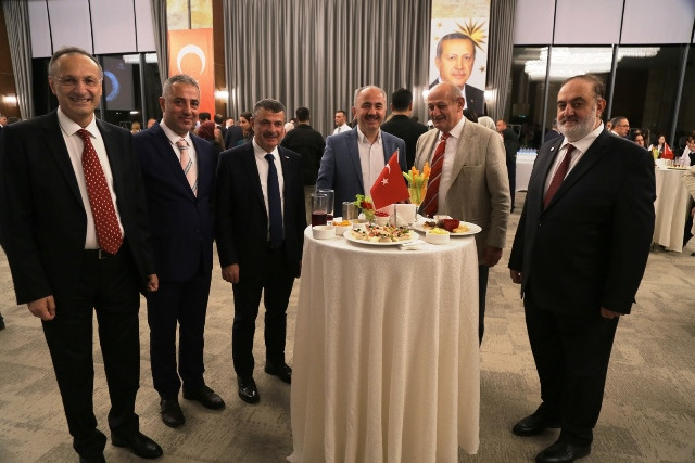 RİZE'DE 100. YIL CUMHURİYET RESEPSİYONU