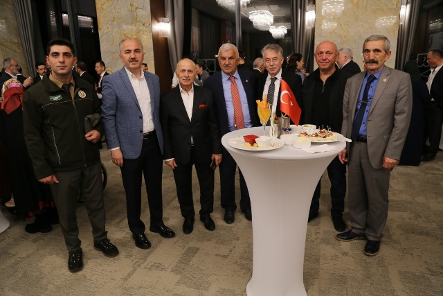 RİZE'DE 100. YIL CUMHURİYET RESEPSİYONU