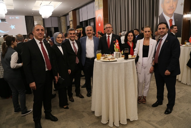 RİZE'DE 100. YIL CUMHURİYET RESEPSİYONU