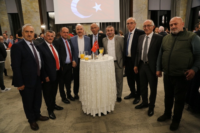 RİZE'DE 100. YIL CUMHURİYET RESEPSİYONU