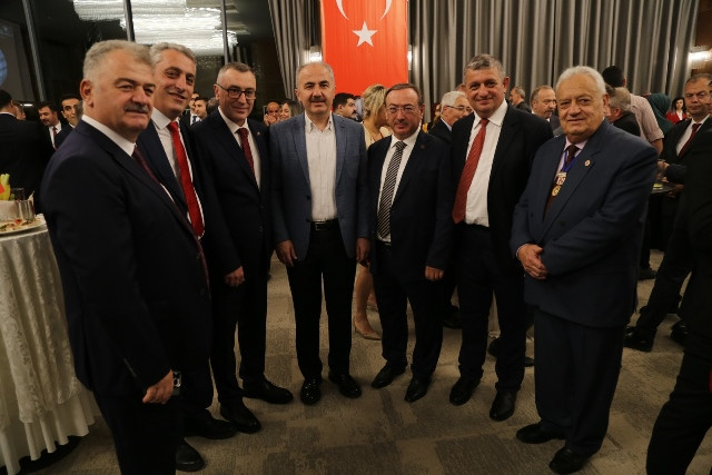 RİZE'DE 100. YIL CUMHURİYET RESEPSİYONU