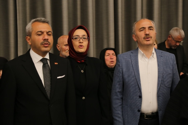 RİZE'DE 100. YIL CUMHURİYET RESEPSİYONU