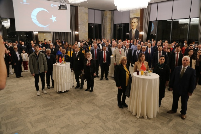 RİZE'DE 100. YIL CUMHURİYET RESEPSİYONU