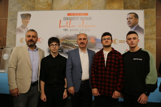 RİZE'DE 100. YIL CUMHURİYET RESEPSİYONU