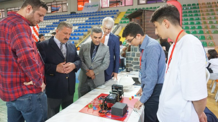FARKLI ORGANİZASYON ROBOTEK İKİNCİ YILINDA YOĞUN İLGİ İLE KARŞILANDI