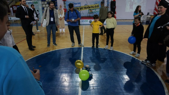 FARKLI ORGANİZASYON ROBOTEK İKİNCİ YILINDA YOĞUN İLGİ İLE KARŞILANDI