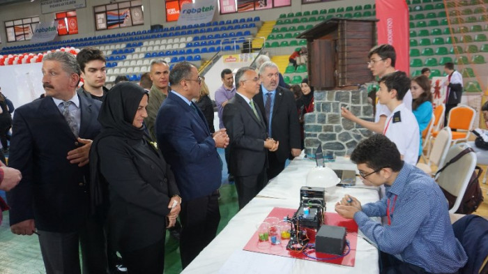 FARKLI ORGANİZASYON ROBOTEK İKİNCİ YILINDA YOĞUN İLGİ İLE KARŞILANDI