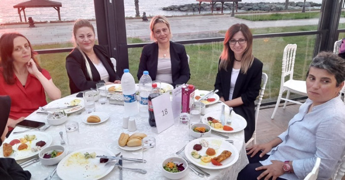RİZE VALİSİ KEMAL ÇEBER'İN VEDA YEMEĞİ