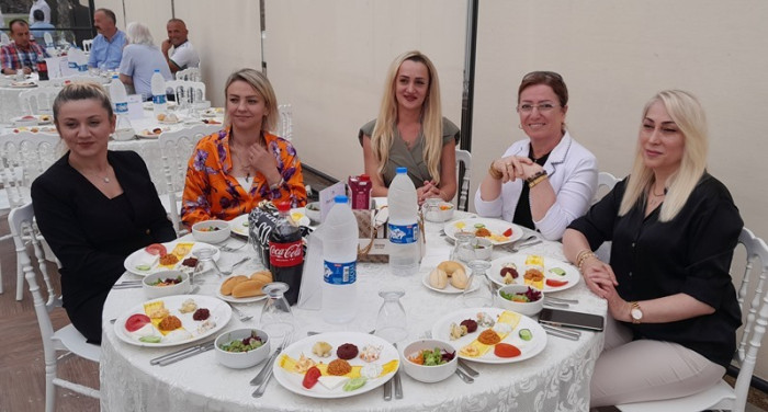 RİZE VALİSİ KEMAL ÇEBER'İN VEDA YEMEĞİ