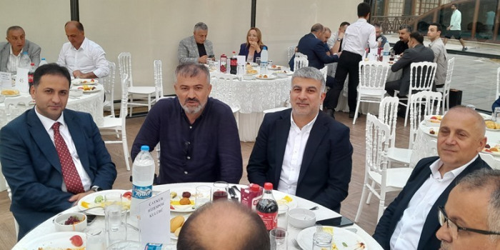 RİZE VALİSİ KEMAL ÇEBER'İN VEDA YEMEĞİ