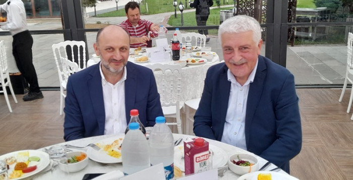 RİZE VALİSİ KEMAL ÇEBER'İN VEDA YEMEĞİ