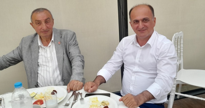RİZE VALİSİ KEMAL ÇEBER'İN VEDA YEMEĞİ