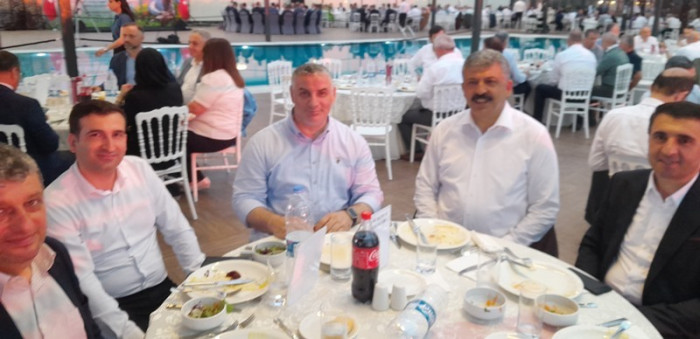 RİZE VALİSİ KEMAL ÇEBER'İN VEDA YEMEĞİ