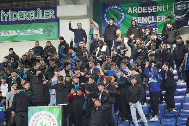 RİZESPOR PENDİKSPOR MAÇ FOTOĞRAFLARI