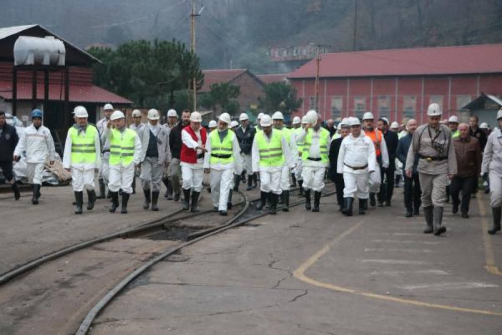 Amasra Maden Kazasını Araştırma Komisyonu, maden ocağına girdi