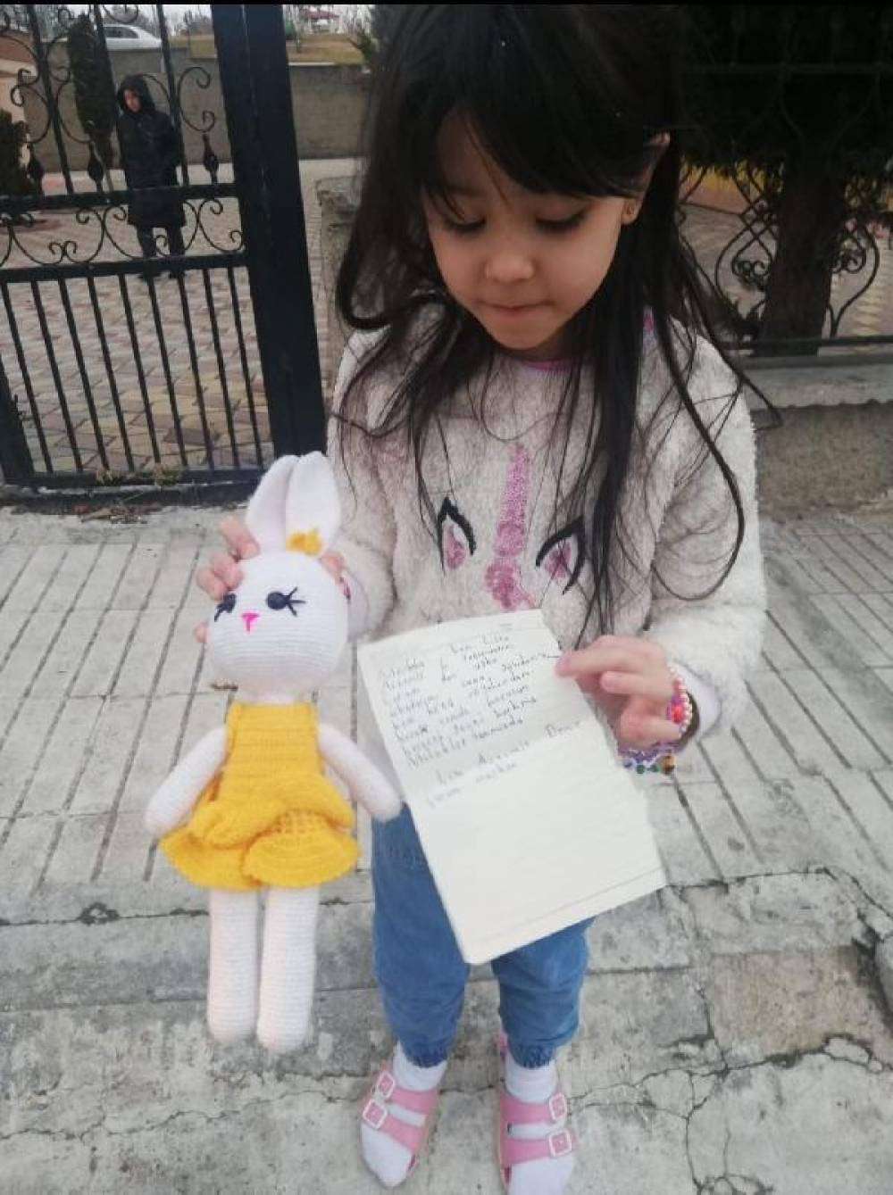 Minik Liya&rsquo;dan duygulandıran destek