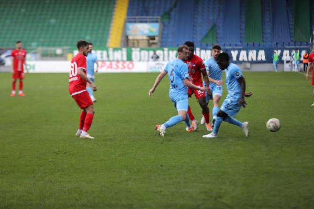Erzurumspor  RİZE'de oynadığı maçta  Keçiörengücü:'nüe mağlup oldu