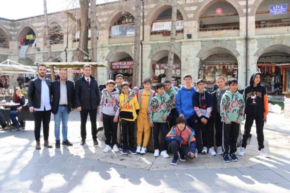 Gölbaşı'dan gelen öğrenciler için Tokat'ta gezi düzenlendi