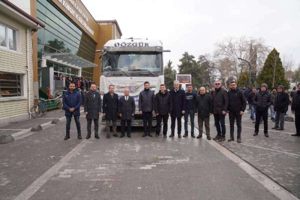 Erbaa&rsquo;dan deprem b&ouml;lgesine yardım