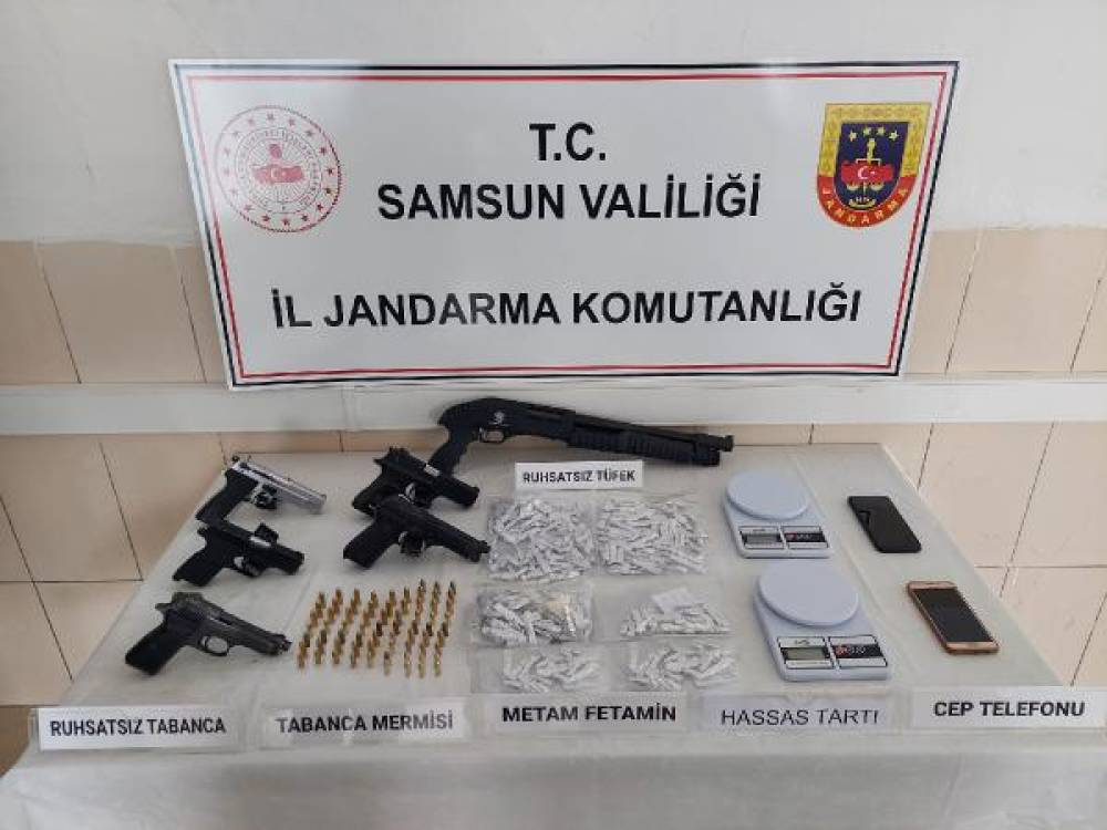 Samsun'da 'uyuşturucu' operasyonu: 2 gözaltı