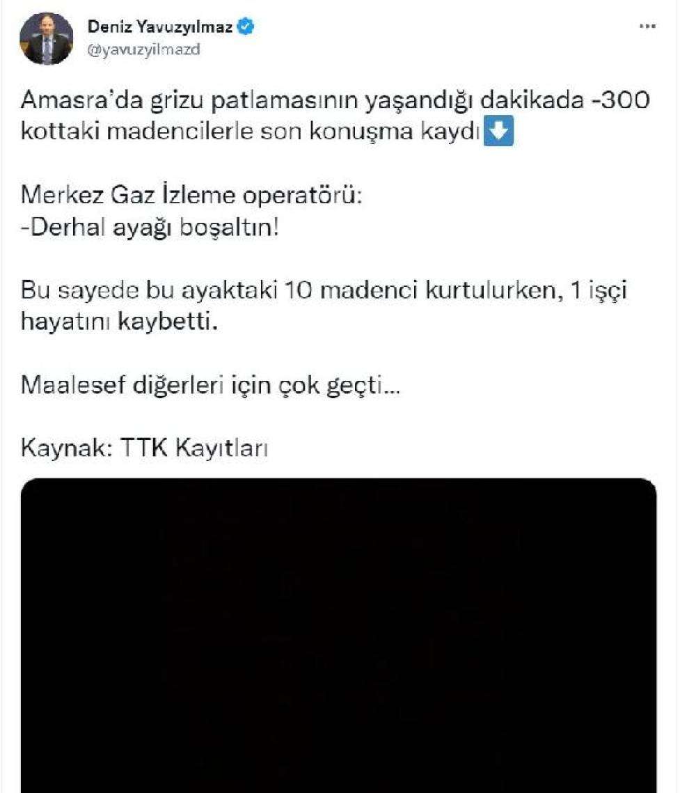 Amasra'daki maden faciasında ses kaydı ortaya &ccedil;ıktı
