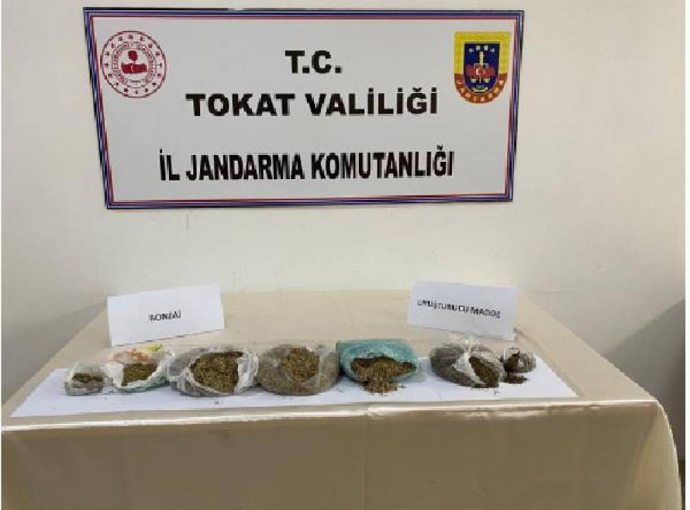 Tokat'a uyuşturucu operasyonu : 2 gözaltı