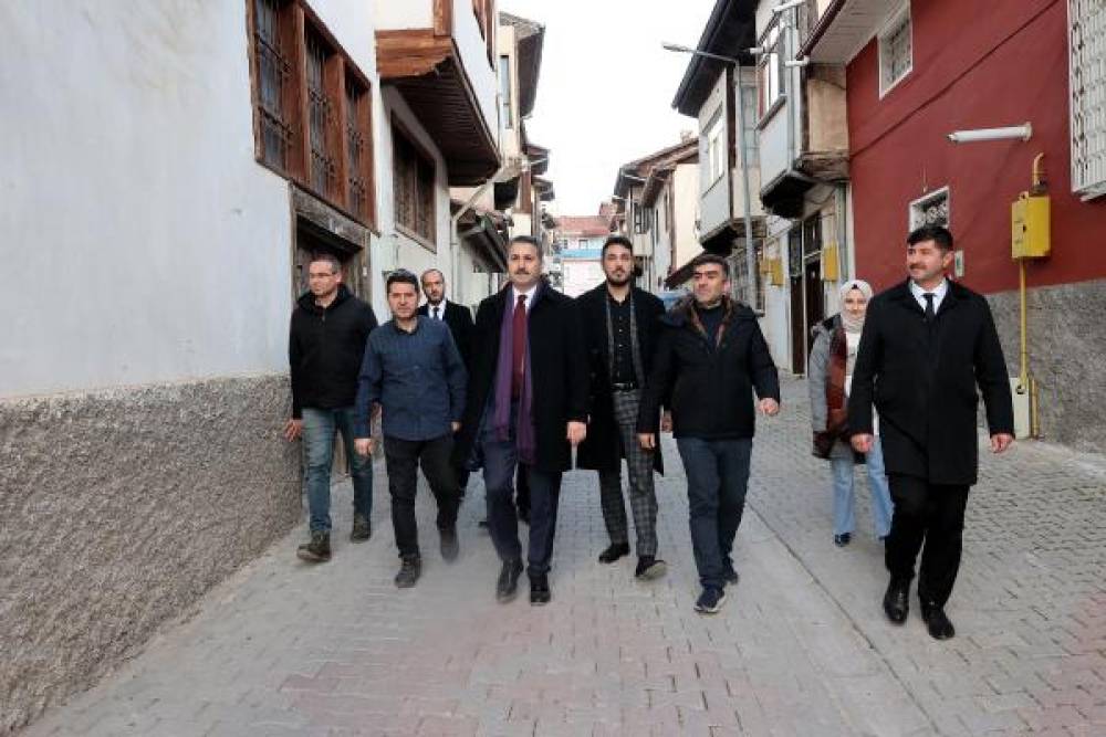 Başkan Eroğlu: Beyhamam Sokak, tarih turizminde yerini alıyor