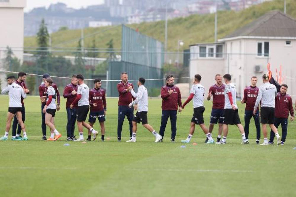 Trabzonspor’da Karagümrük maçı hazırlıkları sürüyor