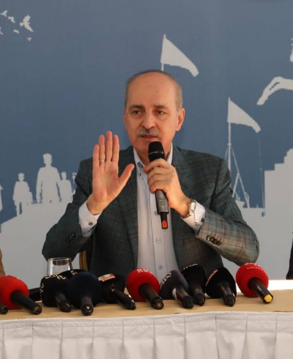 AK Parti'li Kurtulmuş: Bu gösteri, Avrupa için alarm zilidir