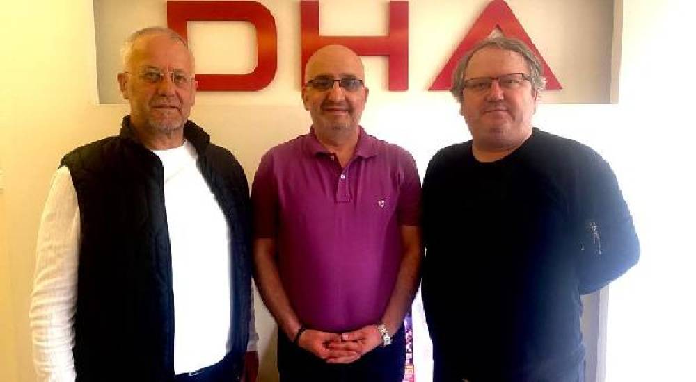 19 Mayıs Gazeteciler Cemiyeti'nden DHA'ya ziyaret