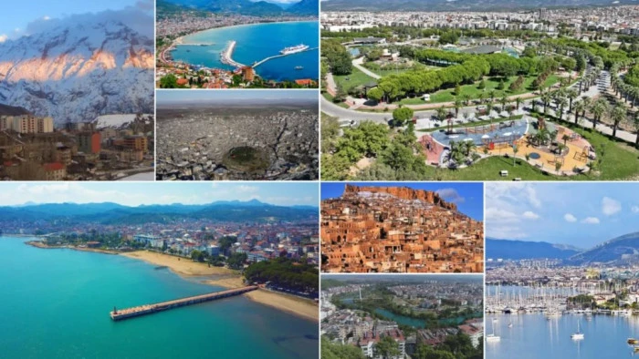 25 YENİ İL. İŞTE ADI GE&Ccedil;EN İL&Ccedil;ELER