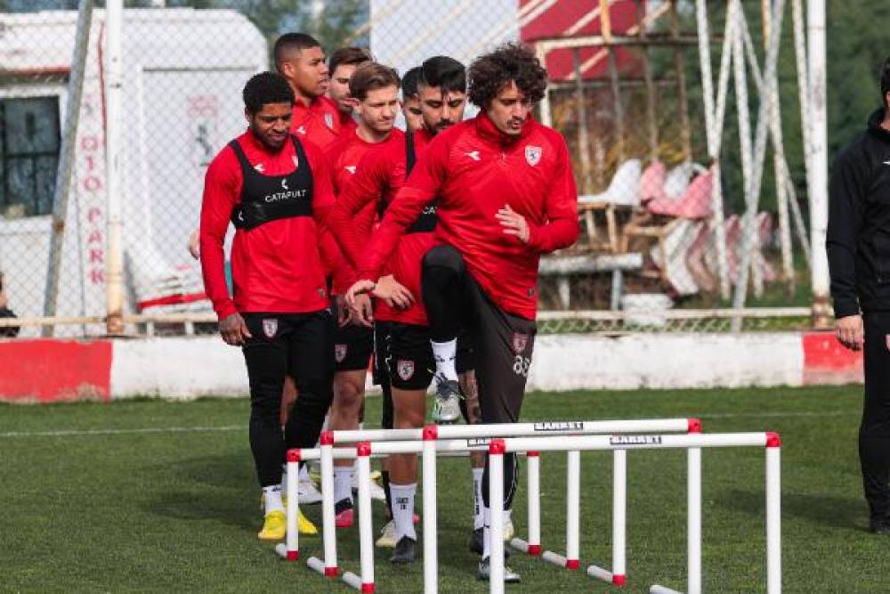 Samsunspor, Çaykur Rizespor maçının hazırlıklarına başladı