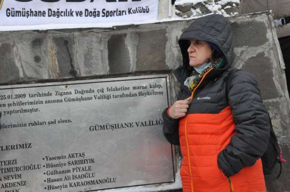 Zigana&rsquo;da &ccedil;ığ felaketinde &ouml;len dağcılar anıldı 