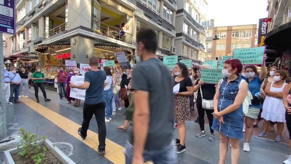 Pınar Gültekin cinayetini protesto eden kadınlara laf atan kişiye tepki