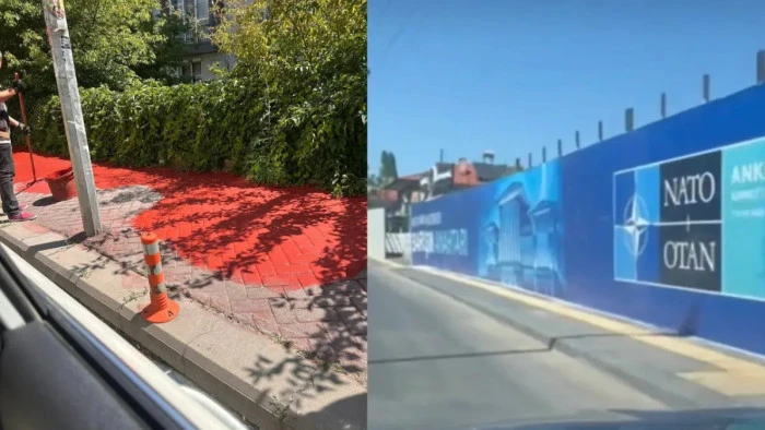 ANKARA NATO LİDERLİ İ&Ccedil;İN MAKYAJLANDI