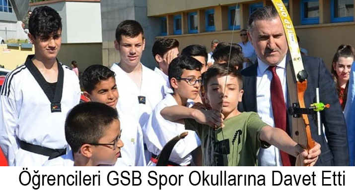 Bak Öğrencileri GSB Spor Okullarına Davet Etti
