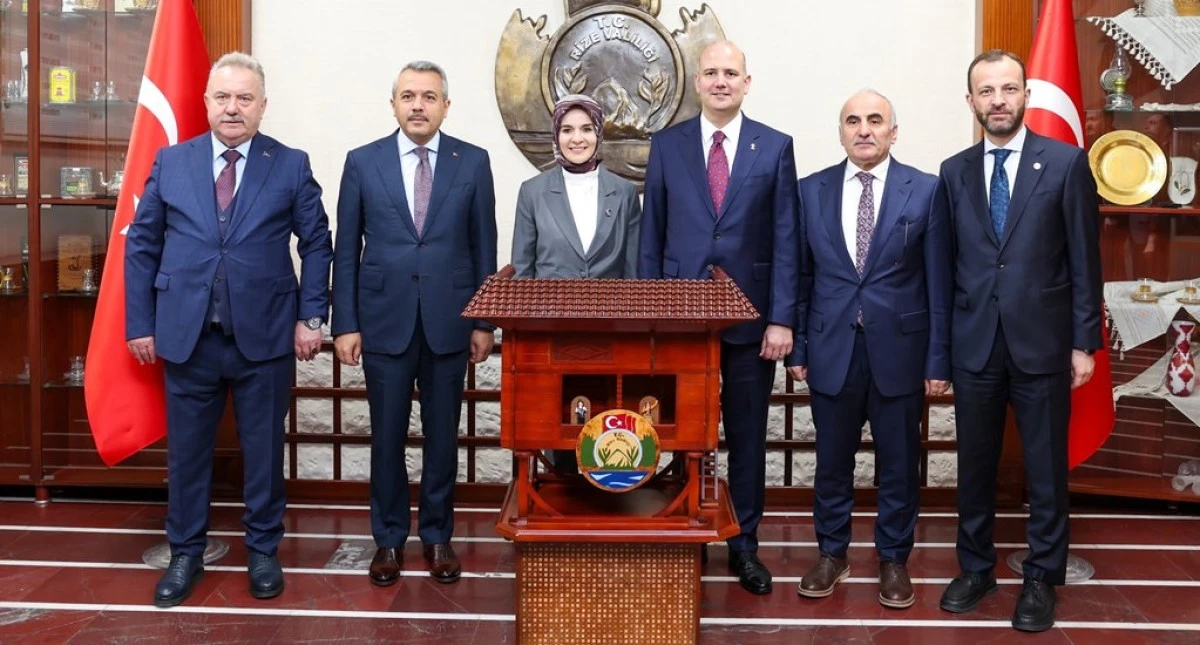 BAKAN GÖKTAŞ RİZE'DE