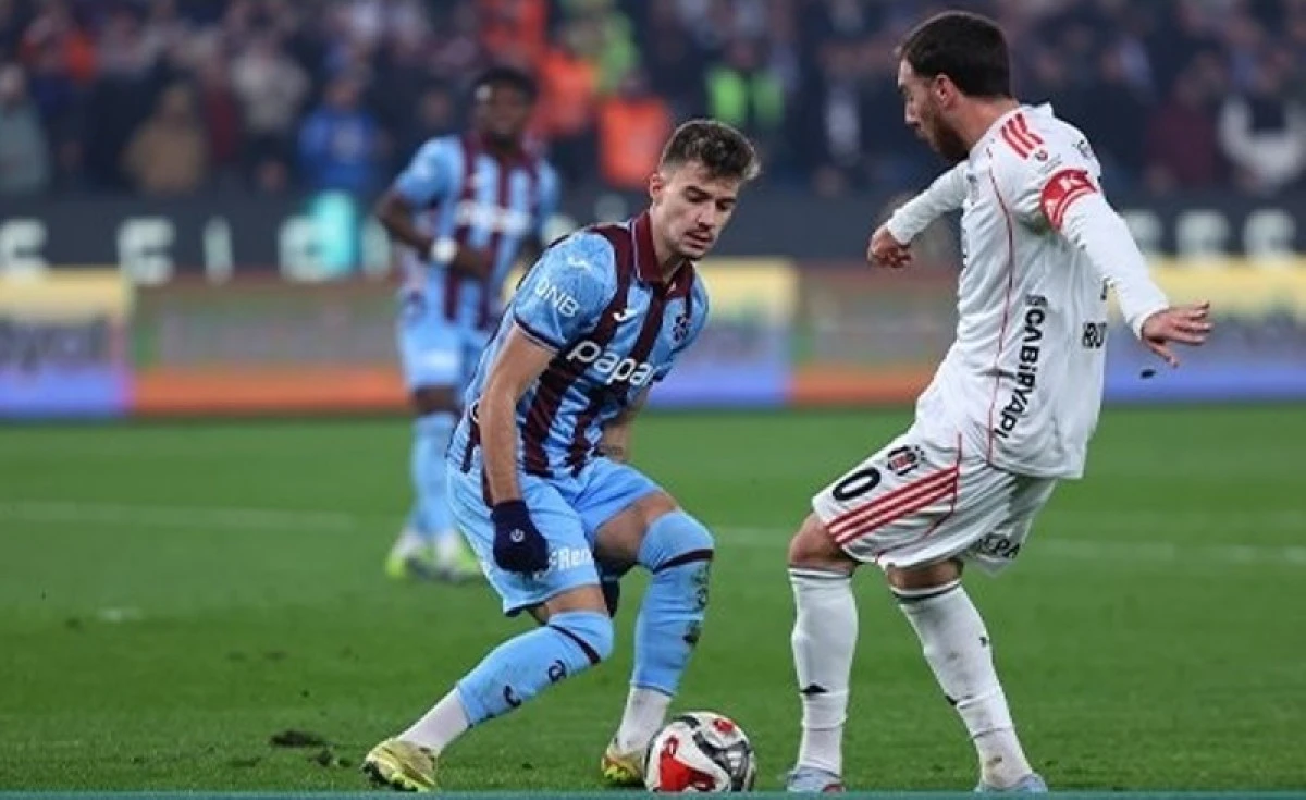 BEŞİKTAŞ TRABZON'DA  10 KİŞİ İLE DİRENEMEDİ