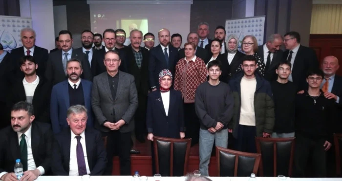 BİLAL ERDOĞAN ANKARA'DA RİZELİLERLE BULUŞTU