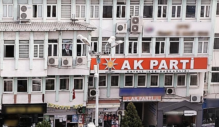 Çayeli İlçe Başkanı Gündem oldu. AK Parti'de değişim başlıyor!
