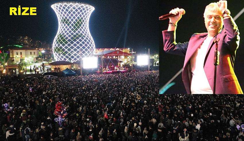RİZE'DE CENGİZ KURDOĞLU R&Uuml;ZGARI ESTİ