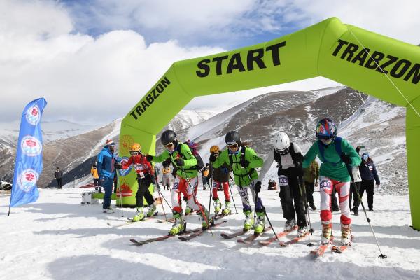 Türkiye Dağ Kayağı Şampiyonası, Trabzon'da düzenlendi