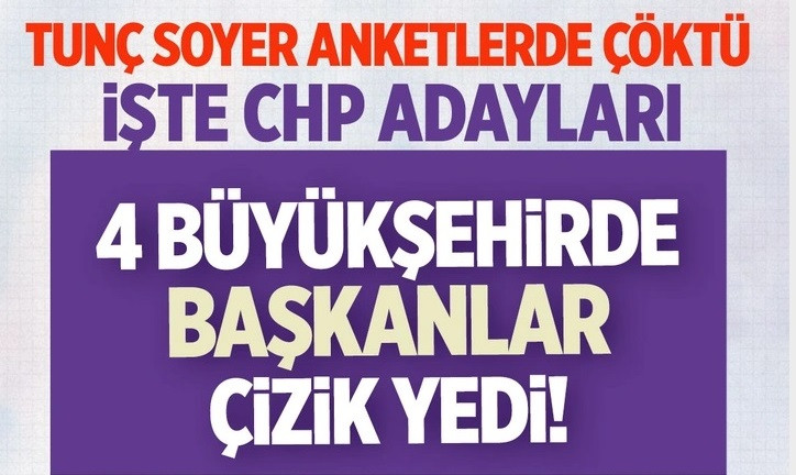 CHP 4 büyükşehir adayını değiştiriyor! İzmir'e kadın aday Eskişehir'de ...