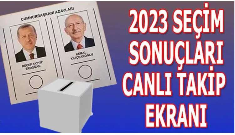 CUMHURBAŞKANLIĞI SEÇİM SONUÇLARI  CANLI İZLE