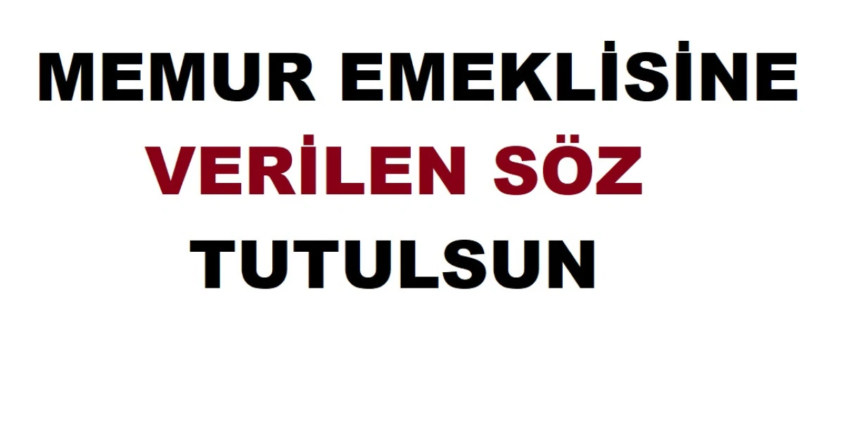 EMEKLİYE SEYYANEN ZAM VERİLMEZSE  DEVLET DAİRELERİDE DEDELER ÇALIŞACAK