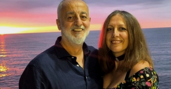 EŞİNİ RİZE'DE GÖZYAŞLARI İLE EBEDİYETE UĞURLADI