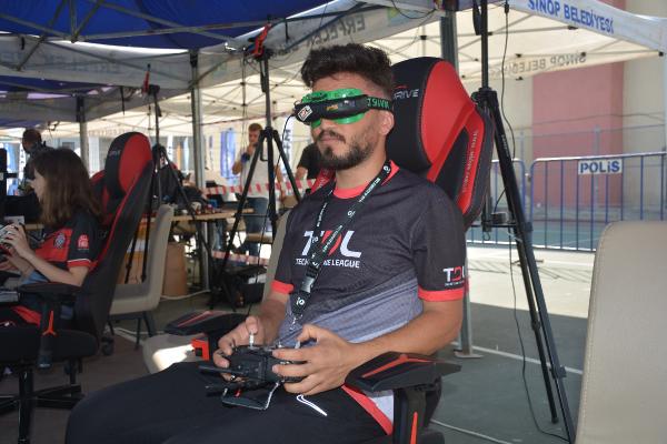 Sinop'ta 'Türkiye Drone Şampiyonası'nda 2'nci etap