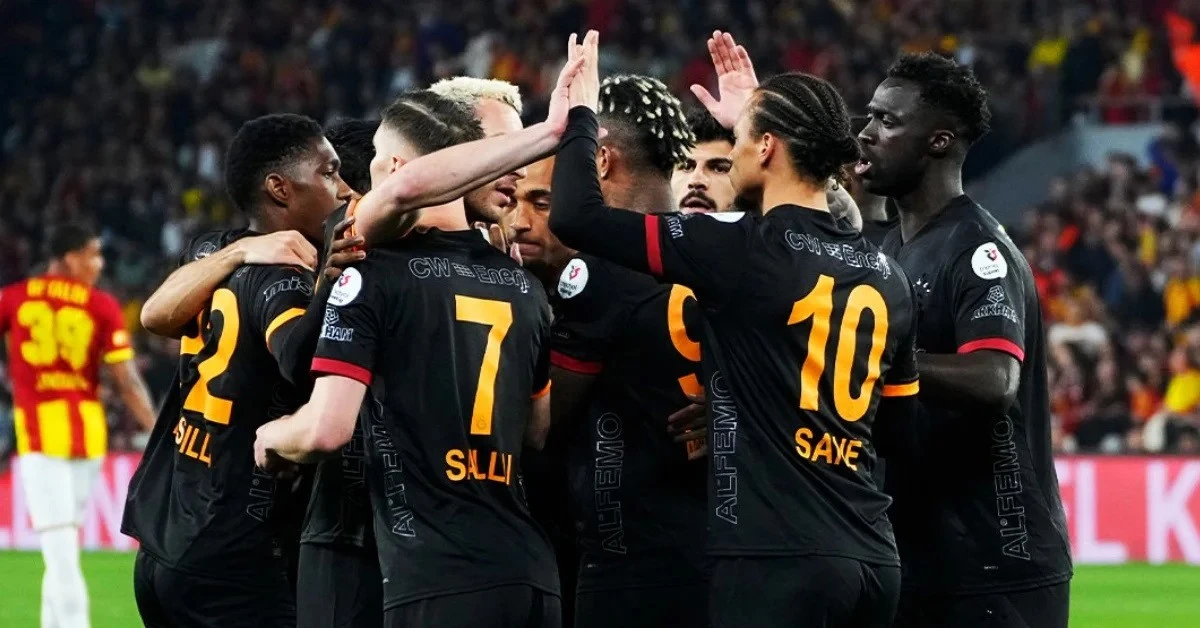 GALATASARAY GÖZTEPE'DEN 3 PUANI 3 GOLLE ALDI